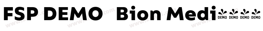 FSP DEMO   Bion Medi字体转换